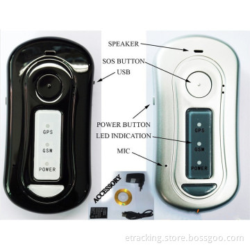 Portable U-Blox7 GPS Locater V3338 with Sos Two Way Communication Geo-Fence Listen-in Google Map GPS Tracker for Kids/Elder/Pets
